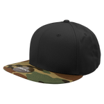 Decky 1047 - Digital Camo Snapback Hat, 6 Panel Camouflage Flat Bill Cap - CASE Pricing - Picture 133 of 148