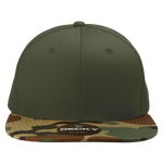 Decky 1047 - Digital Camo Snapback Hat, 6 Panel Camouflage Flat Bill Cap - CASE Pricing - Picture 142 of 148