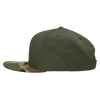 Decky 1047 Digital Camo Snapback Hat, 6 Panel Camouflage Flat Bill Cap