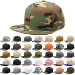 Decky 1047 - Digital Camo Snapback Hat, 6 Panel Camouflage Flat Bill Cap - CASE Pricing - Picture 1 of 148