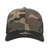 Decky 1048 6 Panel Mid Profile Structured Camo Cap