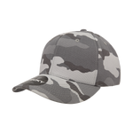 Decky 1048 - Camo Curve Bill Baseball Cap, 6 Panel Camo Hat - Picture 10 of 20