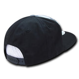 Decky 1049 Camo Snapback Hat, 6 Panel Camouflage Flat Bill Cap