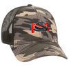 Otto Camouflage 6 Panel Low Pro Mesh Back Trucker Hat, Camo Cotton Cap - 105-1247