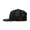 Decky 1052 Blank 6 Panel Trucker Hat, Flat Bill Snapback - 1052