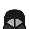 Decky 1052 Blank 6 Panel Trucker Hat, Flat Bill Snapback - 1052