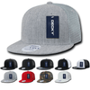 Lot of 12 Decky 6-Panel Trucker Flat Bill Snapback Hats Mesh Bulk