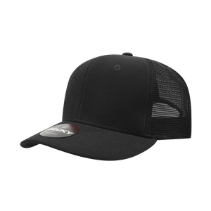 Decky 1053 6 Panel Curve Bill Trucker Cap - CASE Pricing - 