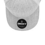 Decky 1053 6 Panel Curve Bill Trucker Cap - CASE Pricing