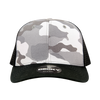 Decky 1054 Camo Curve Bill Trucker Hat, 6 Panel Camo Trucker Cap