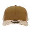 Decky 1054 Camo Curve Bill Trucker Hat, 6 Panel Camo Trucker Cap
