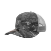Decky 1054 Camo Curve Bill Trucker Hat, 6 Panel Camo Trucker Cap