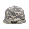 Decky 1055 Camo Flat Bill Trucker Hat, Camouflage 6 Panel Trucker Cap