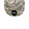 Decky 1055 Camo Flat Bill Trucker Hat, Camouflage 6 Panel Trucker Cap