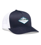 Pacific Headwear 105C - 5-Panel Trucker Hat, Snapback Cap - 105C