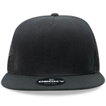 Decky 1063 - 5 Panel Trucker Cap, Snapback Flat Bill Hat - CASE Pricing - Picture 8 of 18