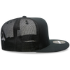 Decky 1063 5 Panel Trucker Cap, Snapback Flat Bill Hat