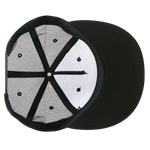 Decky 1063 5 Panel Trucker Cap, Snapback Flat Bill Hat - CASE Pricing