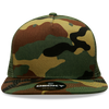 Decky 1063 5 Panel Trucker Cap, Snapback Flat Bill Hat