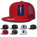 Decky 1063 - 5 Panel Trucker Cap, Snapback Flat Bill Hat - CASE Pricing - Picture 15 of 18