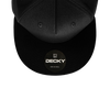 Decky 1064 5 Panel Flat Bill, Cotton Snapback Hat