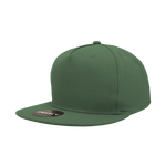 Decky 1064 - 5 Panel Flat Bill, Cotton Snapback Hats - CASE Pricing - Picture 9 of 27