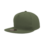Decky 1064 - 5 Panel Flat Bill, Cotton Snapback Hats - 1064 - Picture 15 of 27