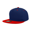 Decky 1064 5 Panel Flat Bill, Cotton Snapback Hat
