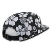 Decky 1069 5 Panel Floral Tropical Racer Racing Jockey Hat Camper Cap