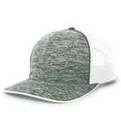 Pacific Headwear 106C - Aggressive Heather Trucker Hat, Snapback Cap - 106C - Picture 16 of 19