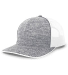 Pacific Headwear 106C - Aggressive Heather Trucker Hat, Snapback Cap - 106C - Picture 17 of 19