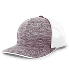 Pacific Headwear 106C - Aggressive Heather Trucker Hat, Snapback Cap - 106C - Picture 14 of 19