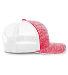 Pacific Headwear 106C - Aggressive Heather Trucker Hat, Snapback Cap - 106C - Picture 6 of 19
