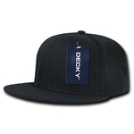 Mesh Flat Bill Snapback Hats - Decky 1072 - Picture 2 of 14