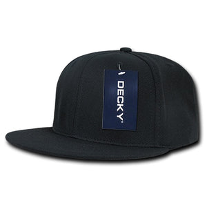 Mesh Flat Bill Snapback Hat - Decky 1072 - 
