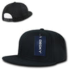 Mesh Flat Bill Snapback Hat - Decky 1072