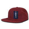 Mesh Flat Bill Snapback Hat - Decky 1072