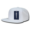 Mesh Flat Bill Snapback Hat - Decky 1072