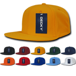 Mesh Flat Bill Snapback Hats - Decky 1072