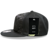 Decky 1073 5 Panel Quilted Snapback Hat, Structured Flat Bill Cap
