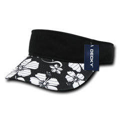 Decky 1074 Floral Visor, Polo Sun Visor - 