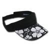 Decky 1074 Floral Visor, Polo Sun Visor