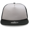 Decky 1080 5 Panel Structured Foam Trucker Cap, Heavy Duty Trucker Hat, Flat Bill