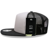 Decky 1080 5 Panel Structured Foam Trucker Cap, Heavy Duty Trucker Hat, Flat Bill