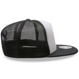 Decky 1080 5 Panel Structured Foam Trucker Cap, Heavy Duty Trucker Hat, Flat Bill - CASE Pricing