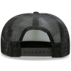 Decky 1080 5 Panel Structured Foam Trucker Cap, Heavy Duty Trucker Hat, Flat Bill