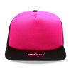 Decky 1080 5 Panel Structured Foam Trucker Cap, Heavy Duty Trucker Hat, Flat Bill