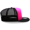 Decky 1080 5 Panel Structured Foam Trucker Cap, Heavy Duty Trucker Hat, Flat Bill - CASE Pricing