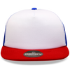 Decky 1080 5 Panel Structured Foam Trucker Cap, Heavy Duty Trucker Hat, Flat Bill - CASE Pricing