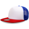Decky 1080 5 Panel Structured Foam Trucker Cap, Heavy Duty Trucker Hat, Flat Bill - CASE Pricing